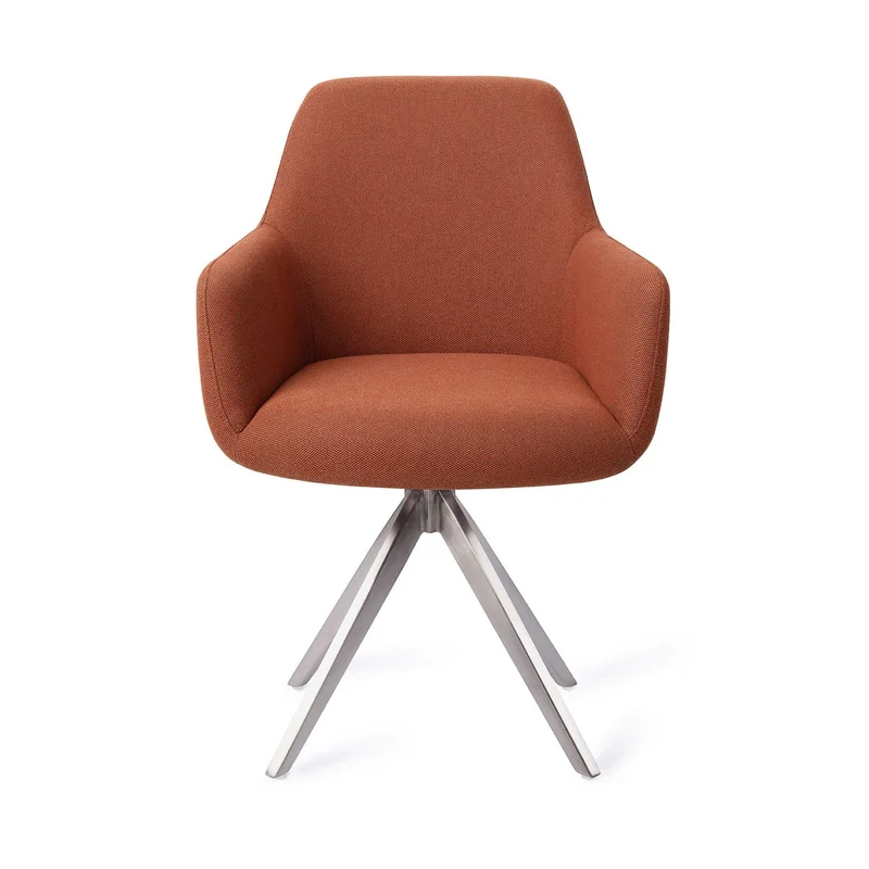 Jesper Home Hiroo eetkamerstoel Hearth Harmony turn steel
