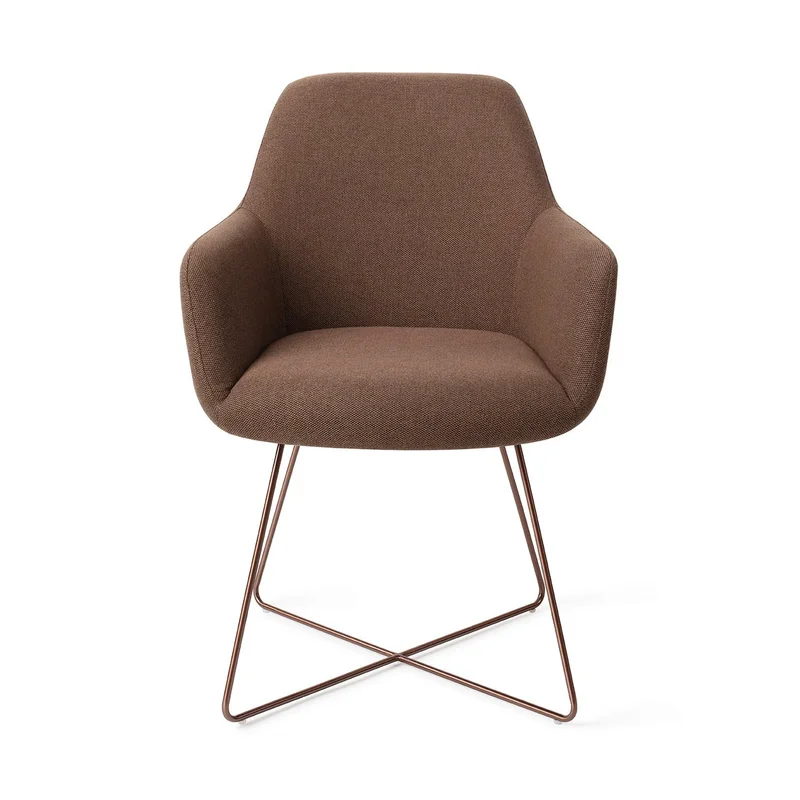 Jesper Home Hiroo eetkamerstoel Rustic Rye cross rose
