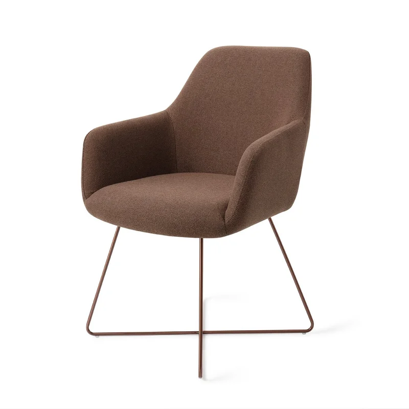 Jesper Home Hiroo eetkamerstoel Rustic Rye cross rose