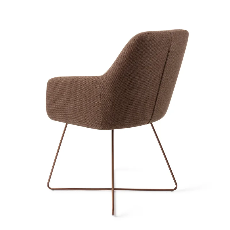 Jesper Home Hiroo eetkamerstoel Rustic Rye cross rose