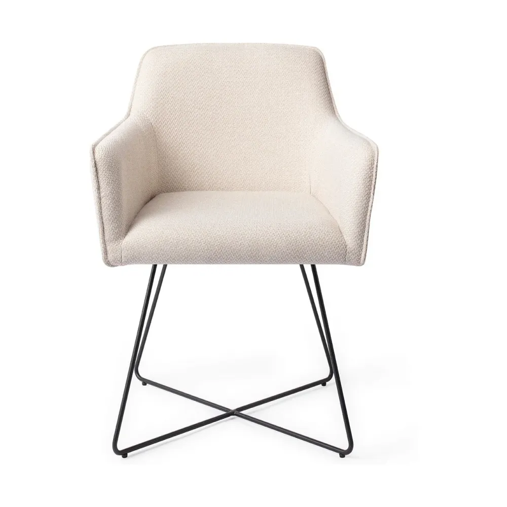Jesper Home Hofu eetkamerstoel Enoki cross black