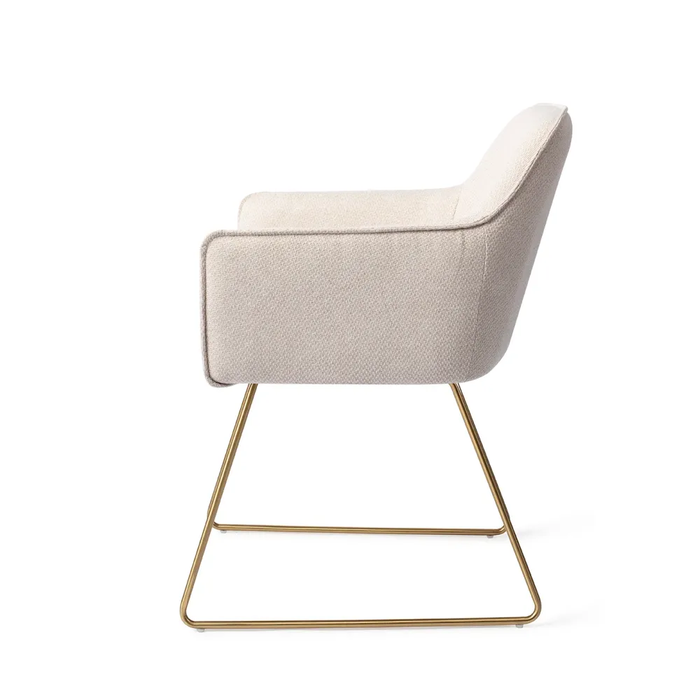Jesper Home Hofu eetkamerstoel Enoki slide gold