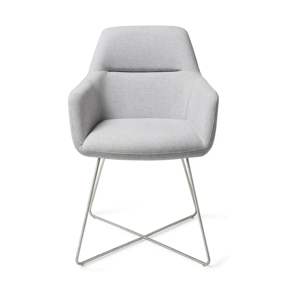 Jesper Home Kinko eetkamerstoel Cloud cross steel