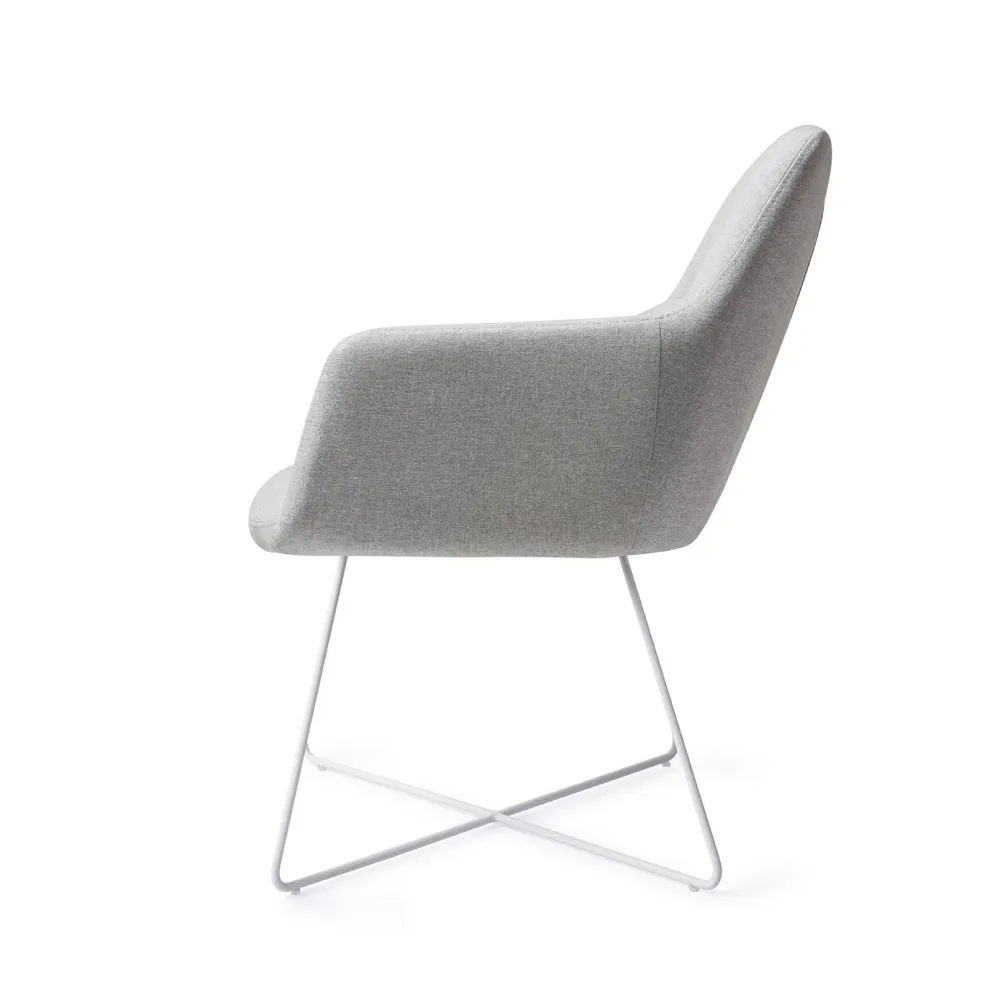 Jesper Home Kinko eetkamerstoel Cloud cross white