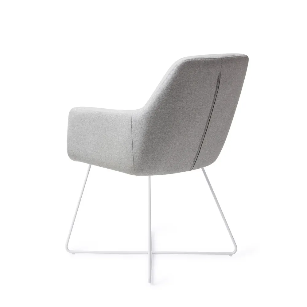 Jesper Home Kinko eetkamerstoel Cloud cross white