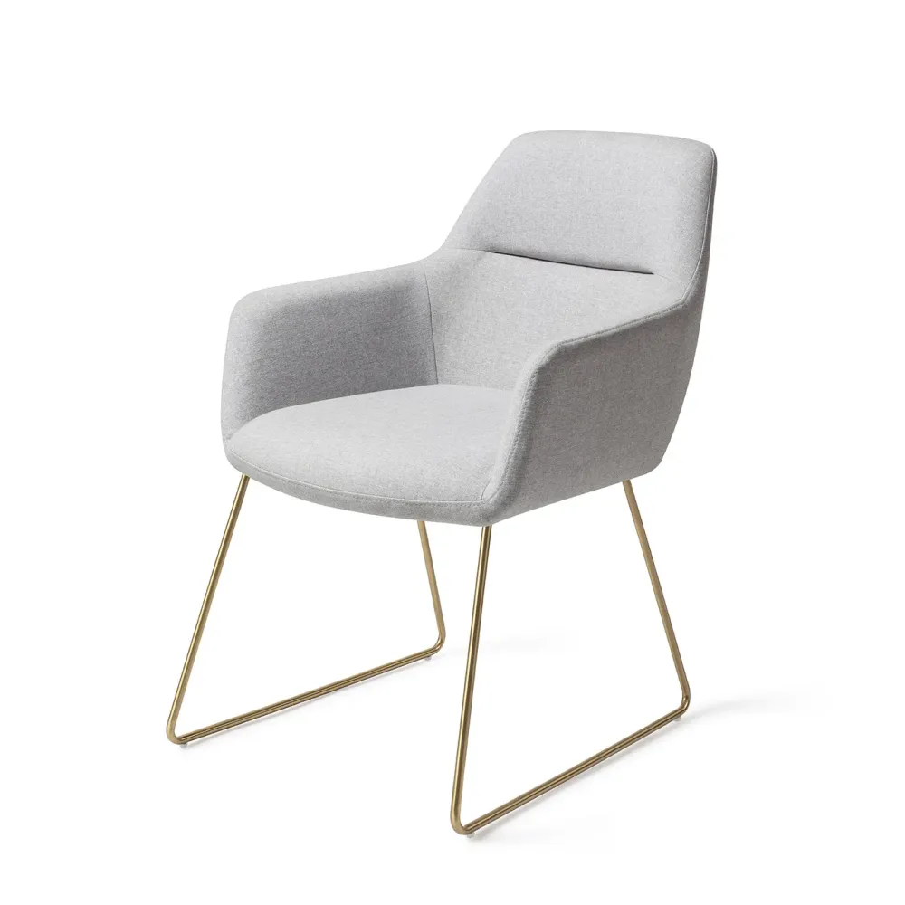 Jesper Home Kinko eetkamerstoel Cloud slide gold