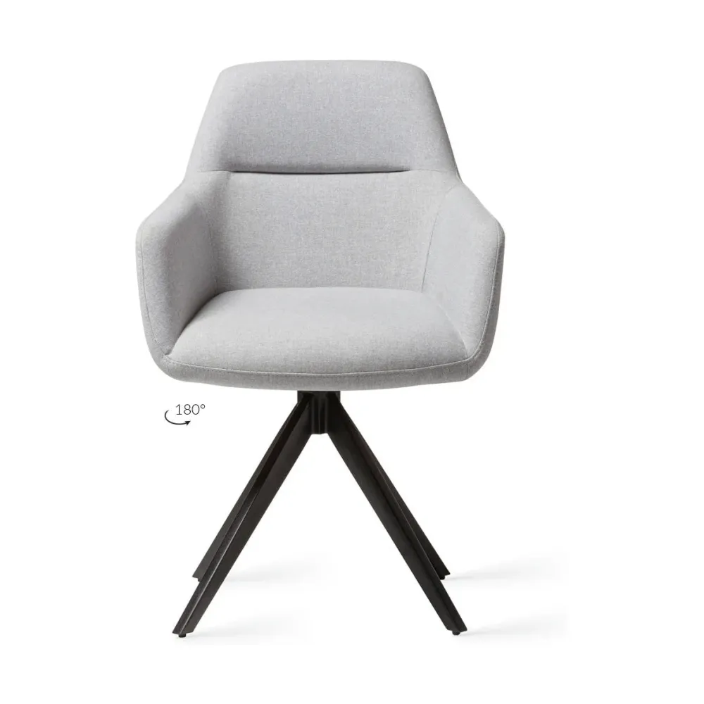 Jesper Home Kinko eetkamerstoel Cloud turn black