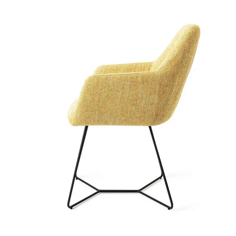 Jesper Home Noto eetkamerstoel Bumble Bee beehive black