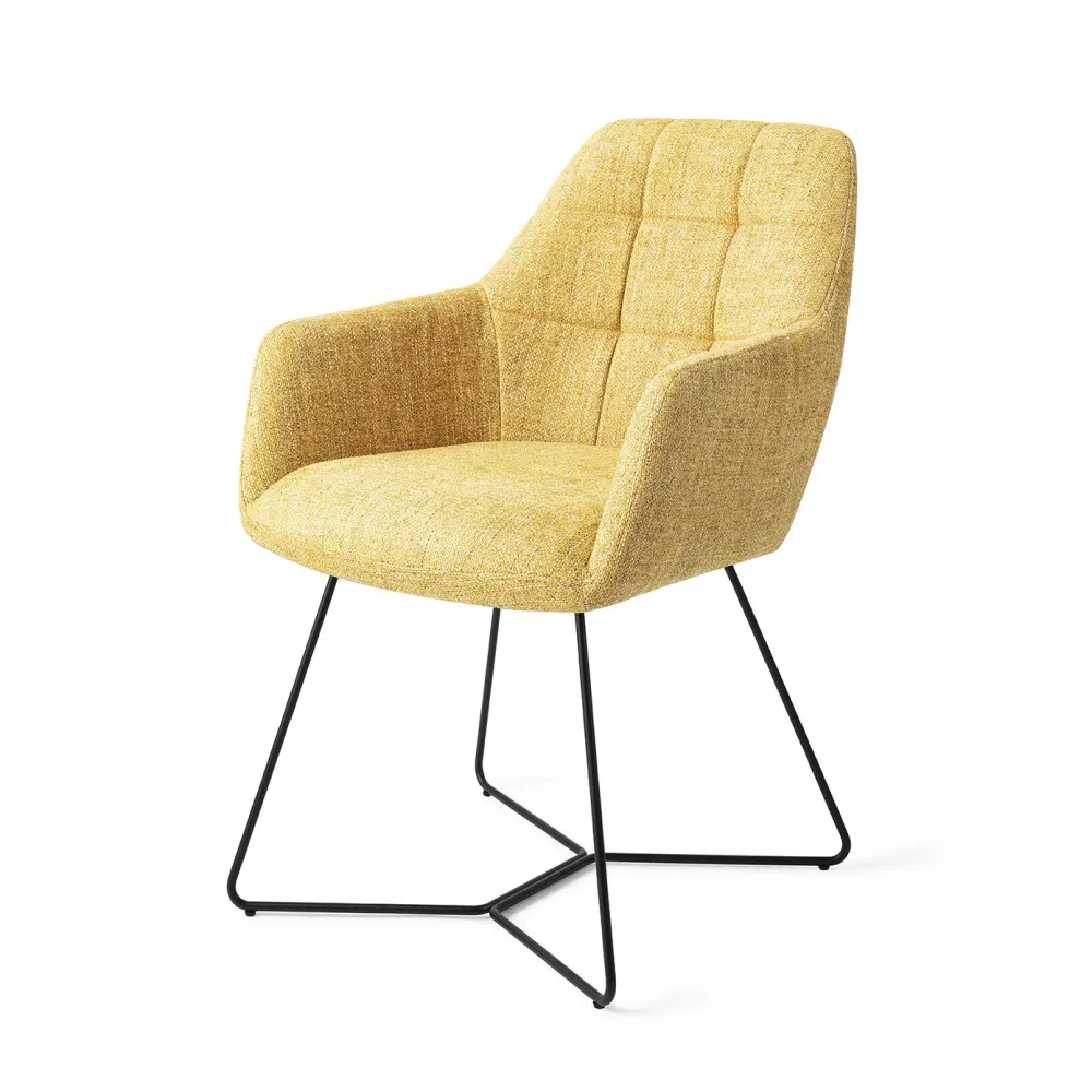 Jesper Home Noto eetkamerstoel Bumble Bee beehive black