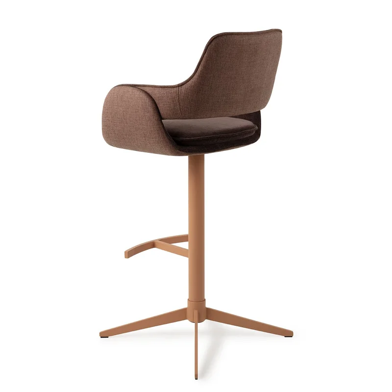 Jesper Home Oketo barkruk H75 Chestnut Chase