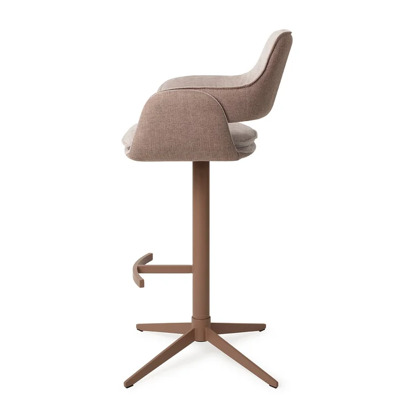 Jesper Home Oketo barkruk H75 No Grey Mouse