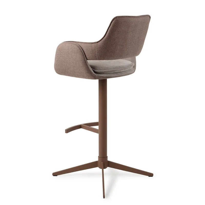 Jesper Home Oketo barkruk H75 No Grey Mouse