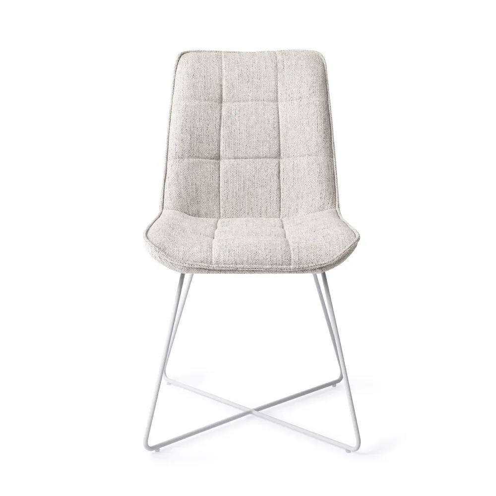 Jesper Home Ota eetkamerstoel Pigeon cross white