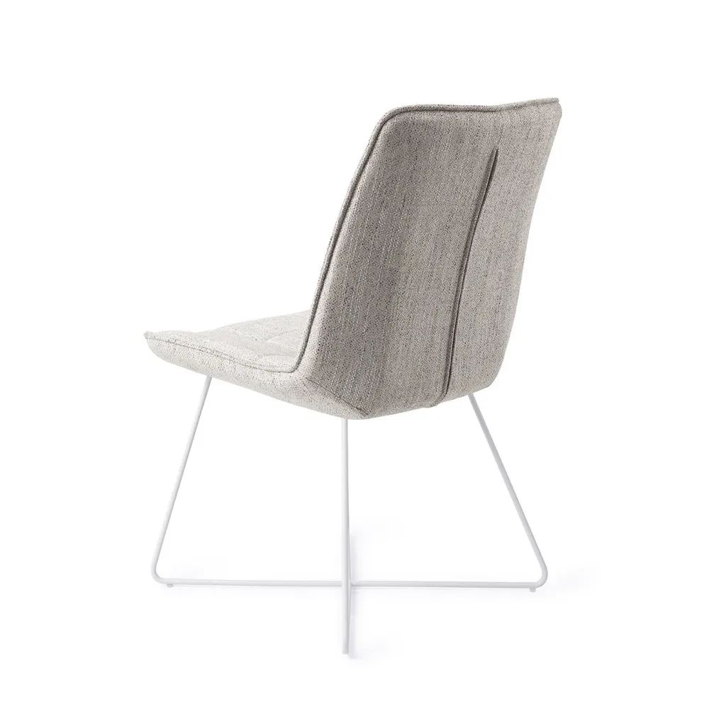 Jesper Home Ota eetkamerstoel Pigeon cross white