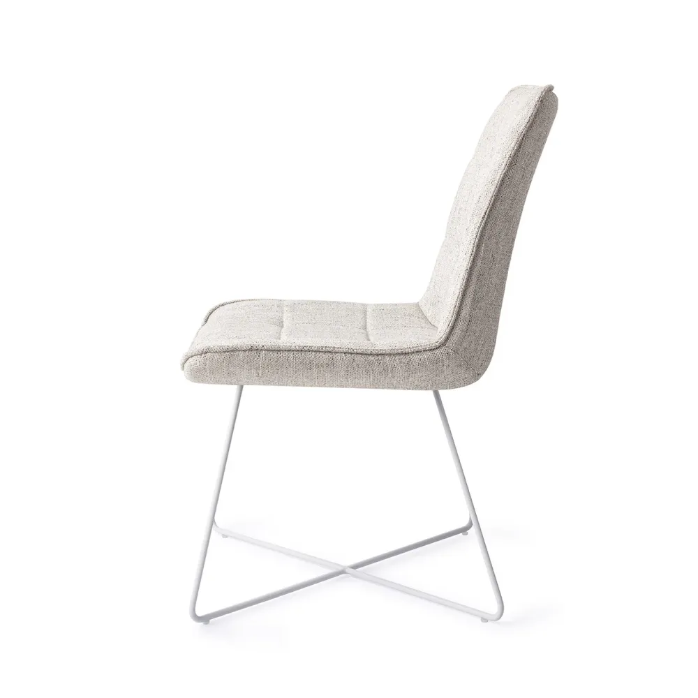 Jesper Home Ota eetkamerstoel Pigeon cross white