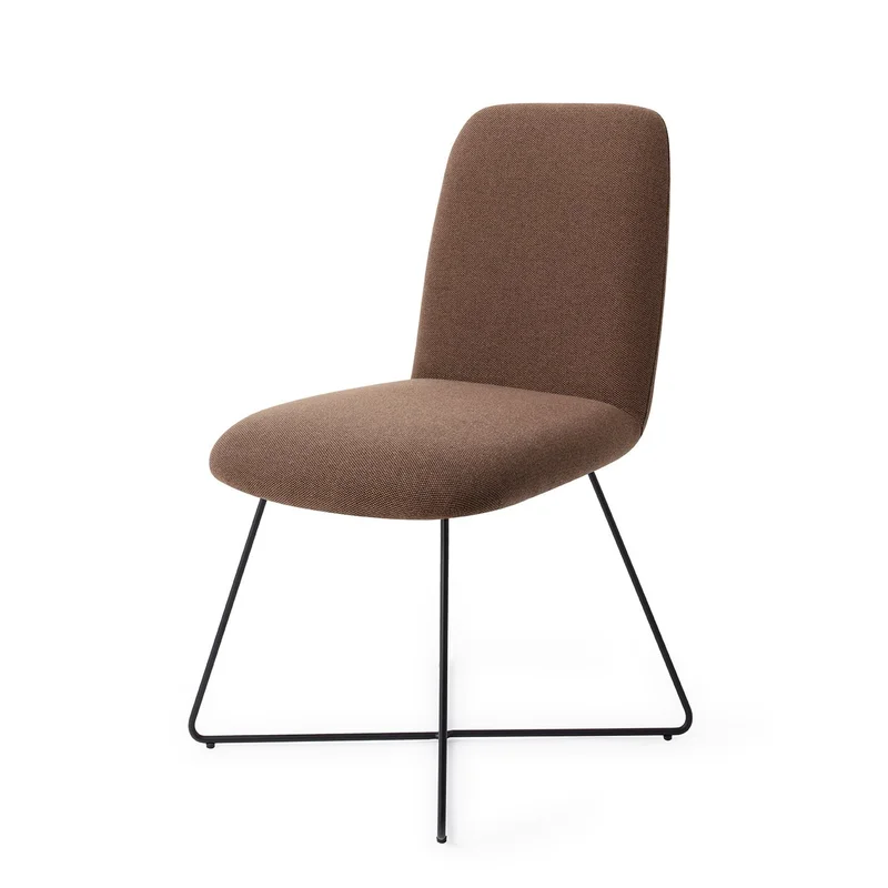 Jesper Home Taiwa eetkamerstoel Rustic Rye cross black