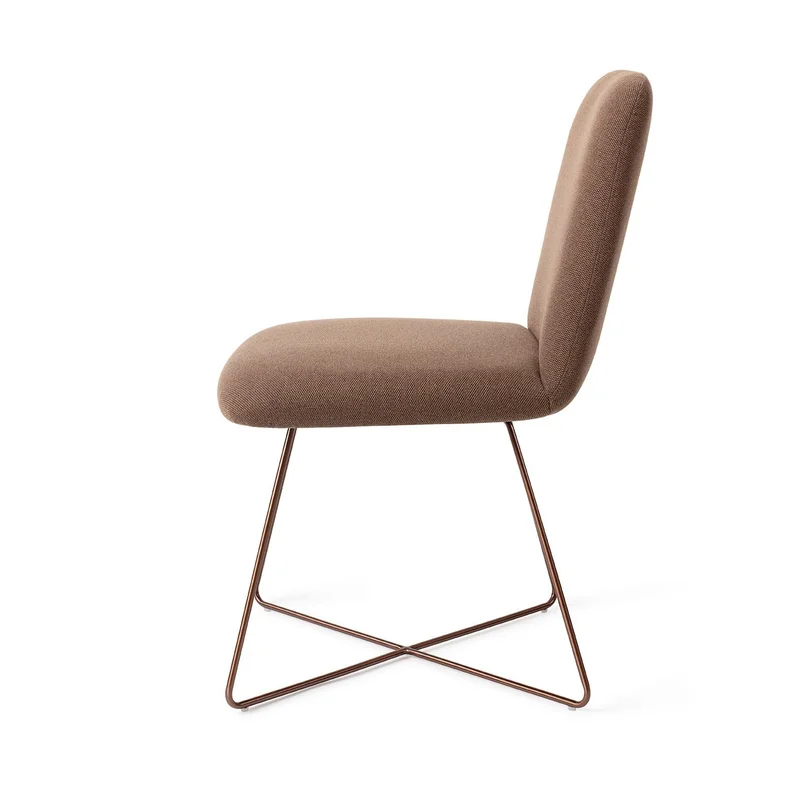 Jesper Home Taiwa eetkamerstoel Rustic Rye cross rose