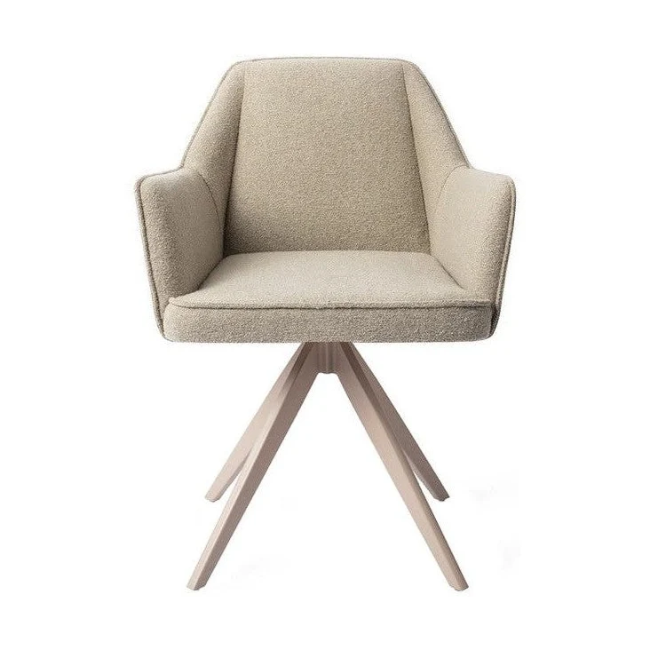 Jesper Home Tome eetkamerstoel Great Greige turn beige