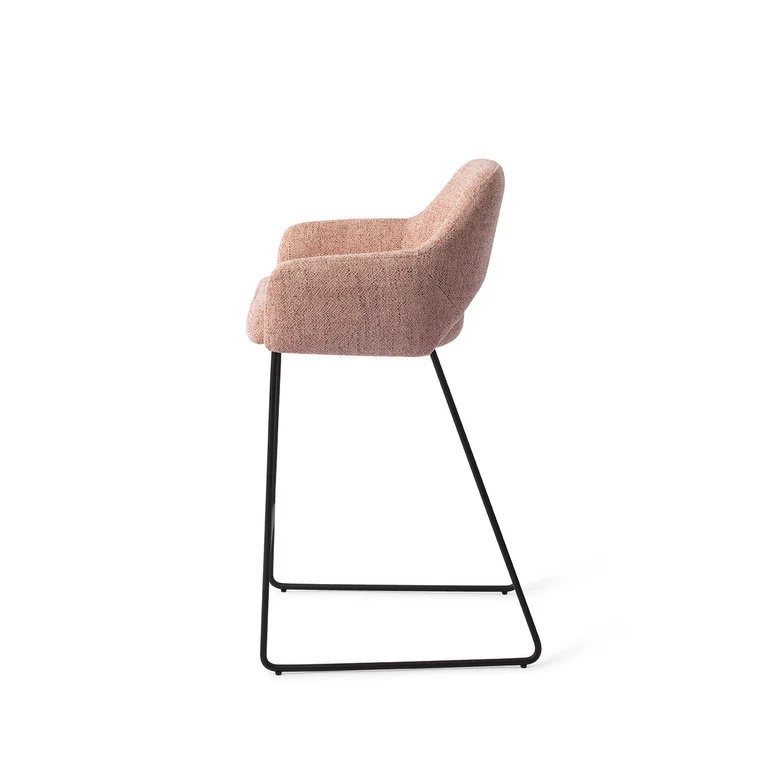 Jesper Home Yanai barkruk H65 Pink Punch slide black