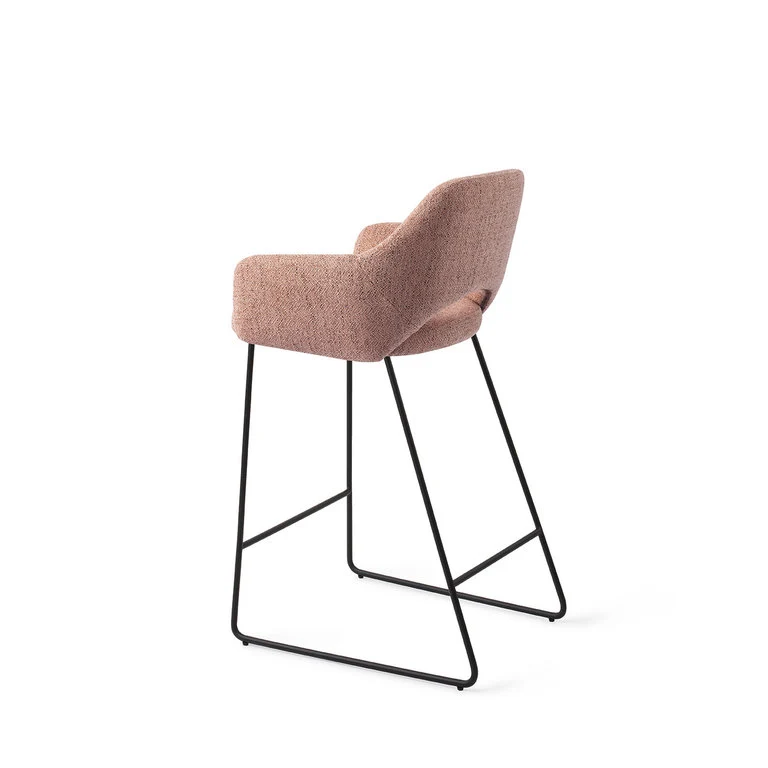 Jesper Home Yanai barkruk H65 Pink Punch slide black