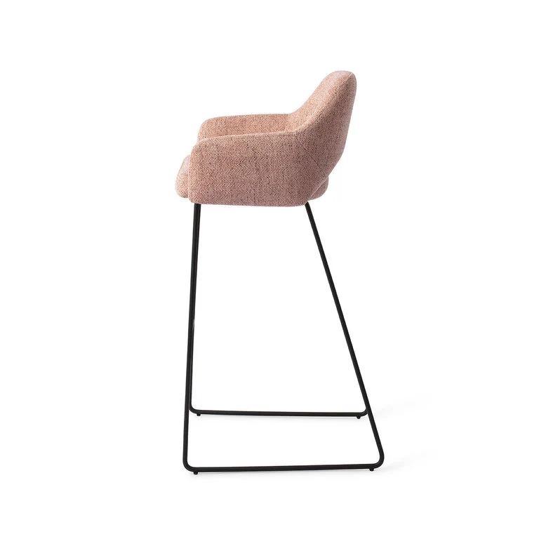 Jesper Home Yanai barkruk H75 Pink Punch slide black