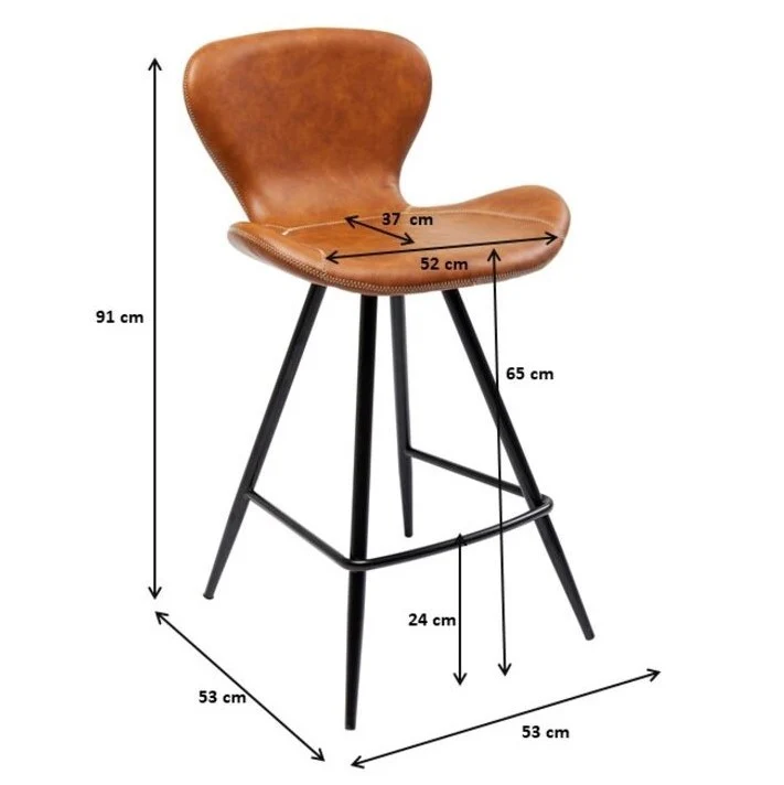 Kare Design Barkruk Rusty