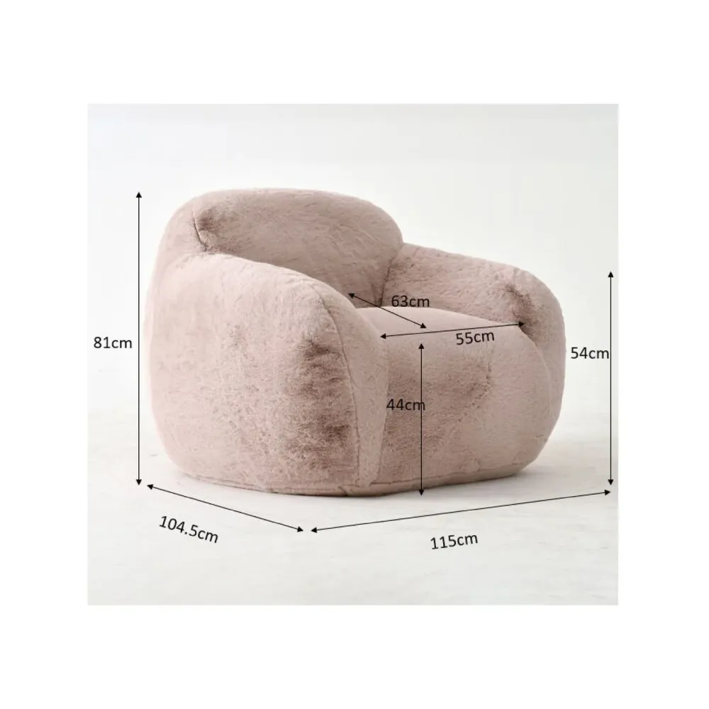Kare Design Fauteuil Mika 115cm groen olijf