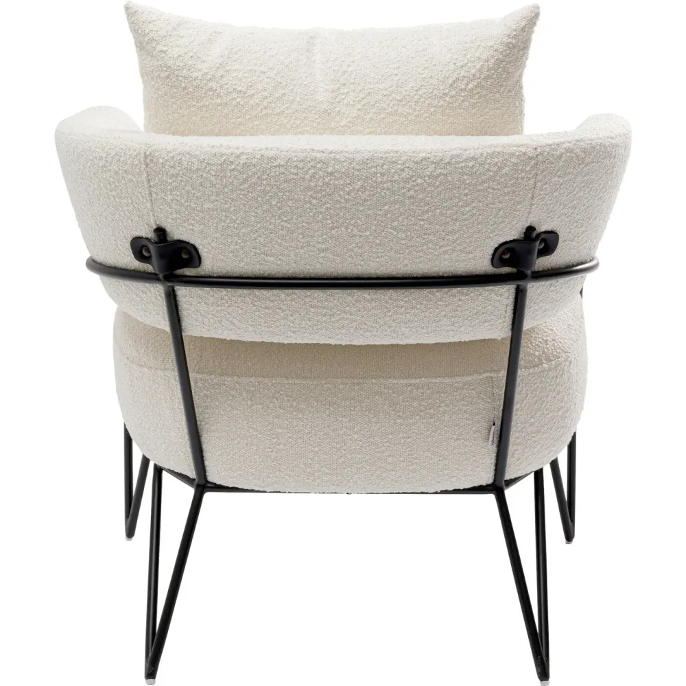 Kare Design Fauteuil Peppo wit