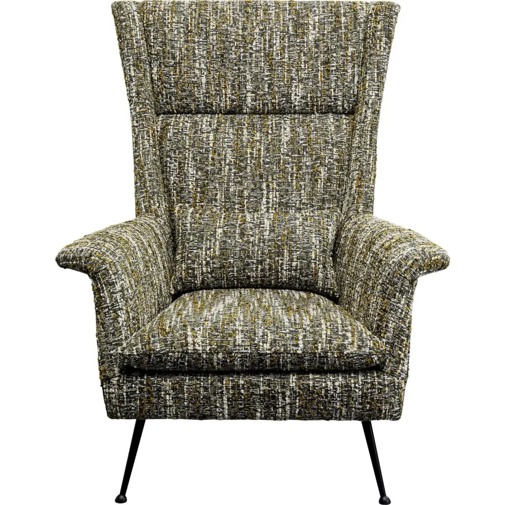 Kare Design Fauteuil Vegas Forever Melange groen