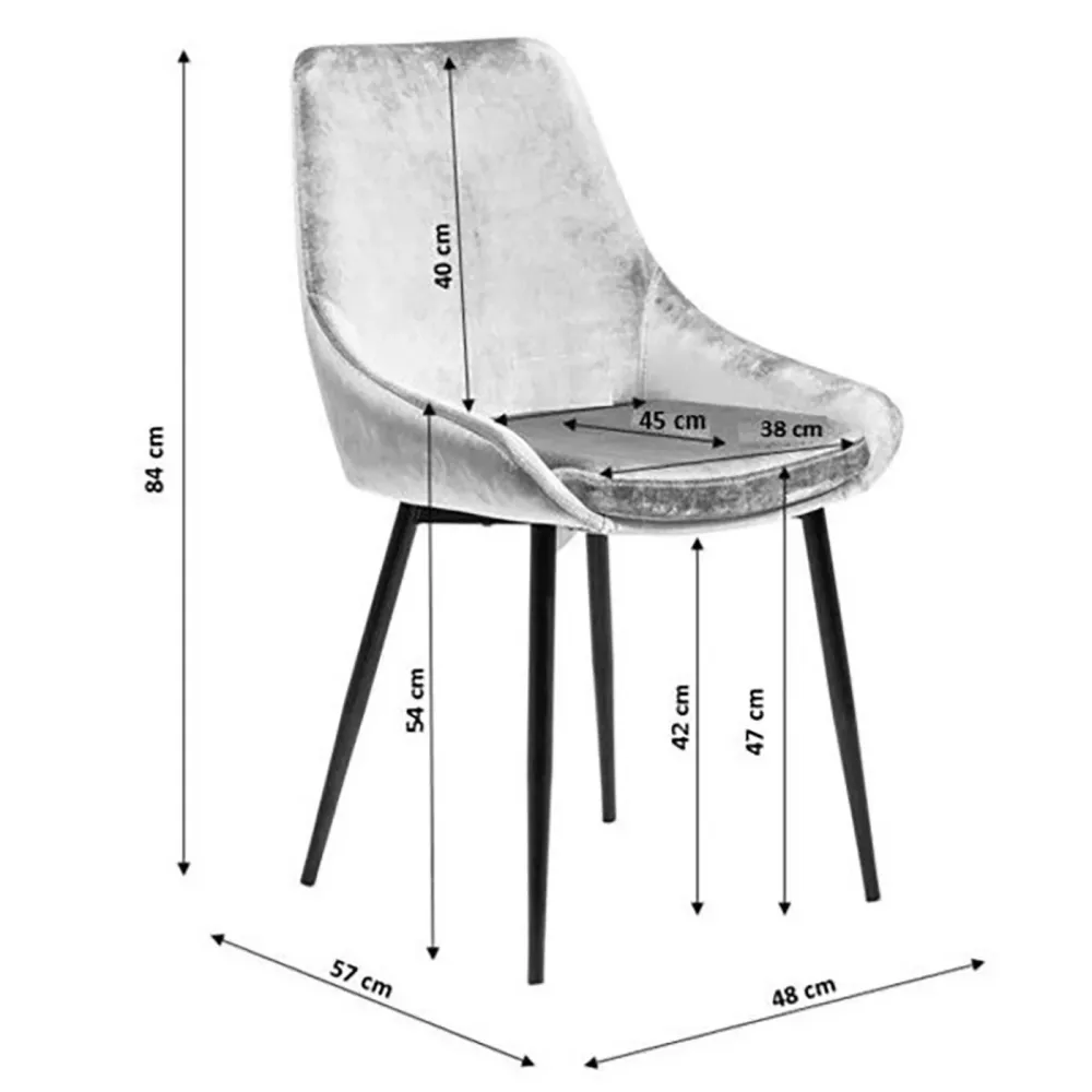 Kare Design Stoel East Side Melange creme