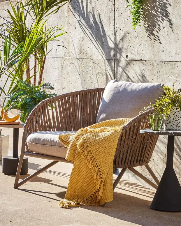 Kave Home Branzie loungestoel Bruin