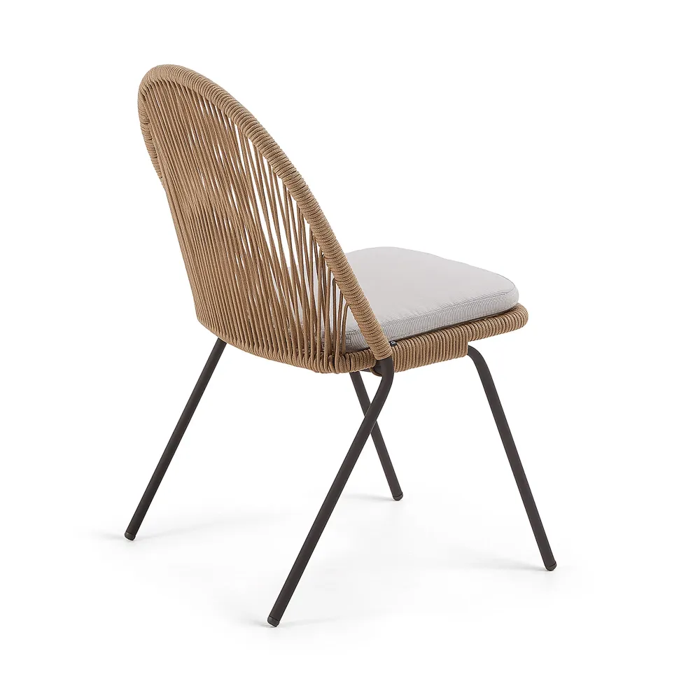 Kave Home Shann eetkamerstoel Beige