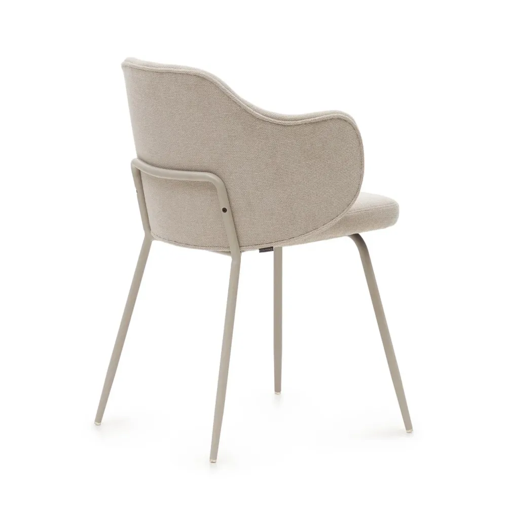 Kave Home Yunia eetkamerstoel Beige