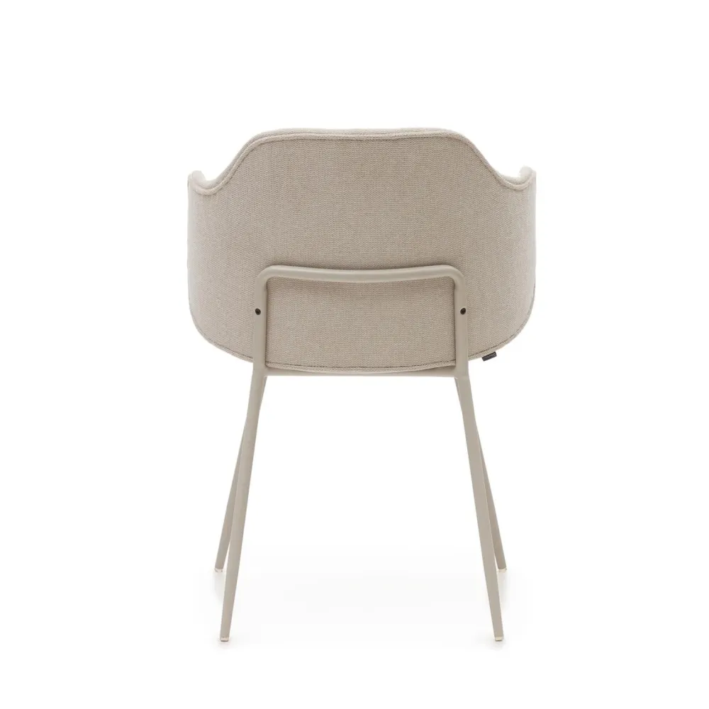 Kave Home Yunia eetkamerstoel Beige