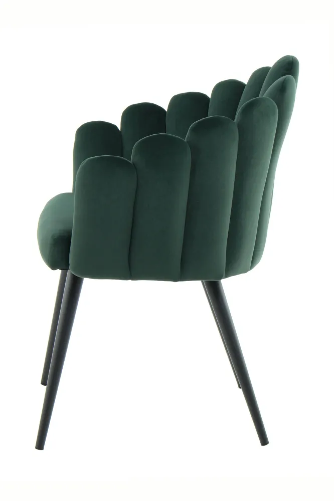 Eetkamerstoel Jeane velvet Kayoom