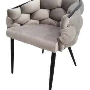 Set van 2 eetkamerstoelen Grace velvet Kayoom
