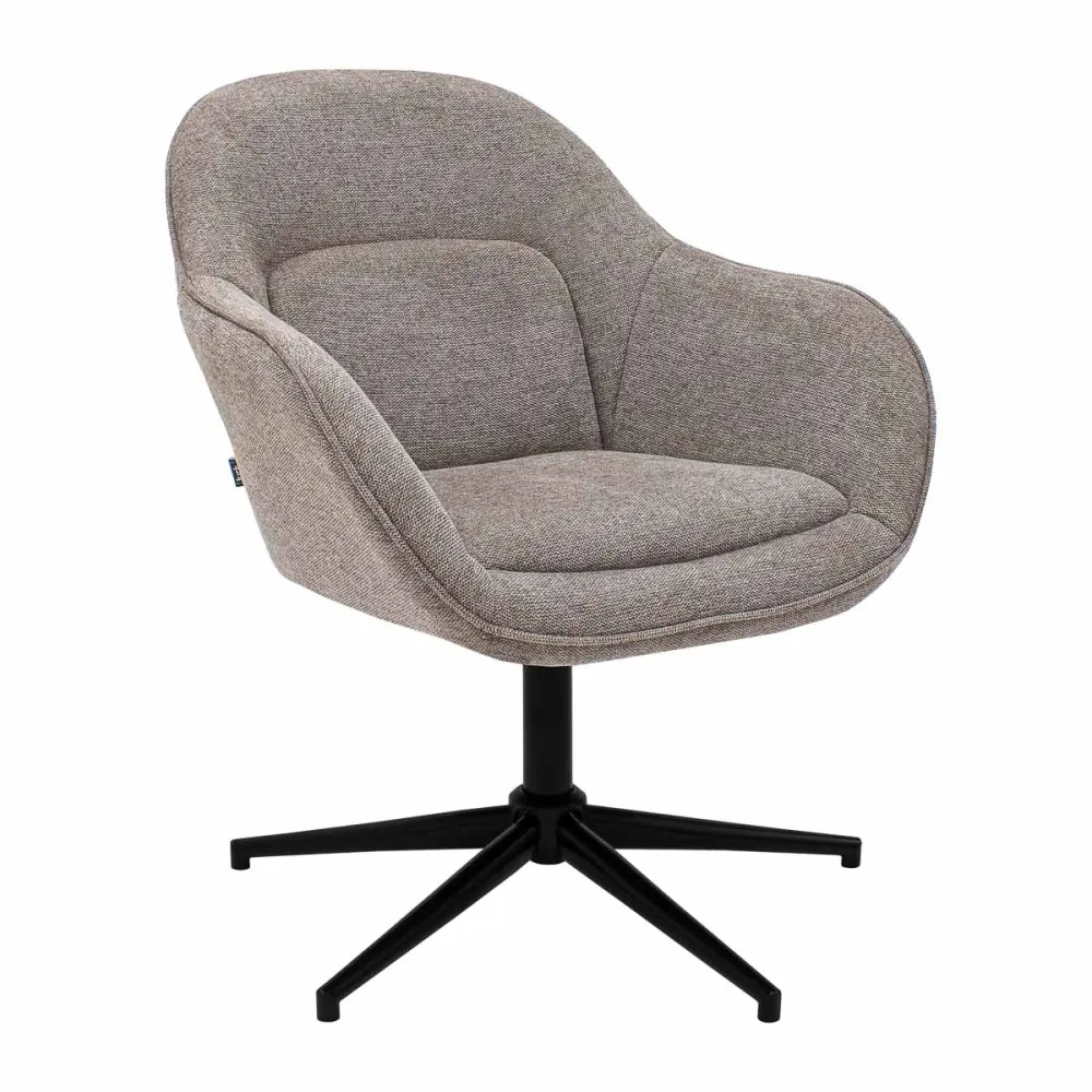 Kick draaifauteuil Lux - Taupe KICK Collection