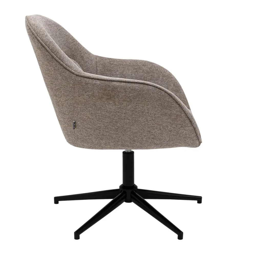 Kick draaifauteuil Lux - Taupe KICK Collection