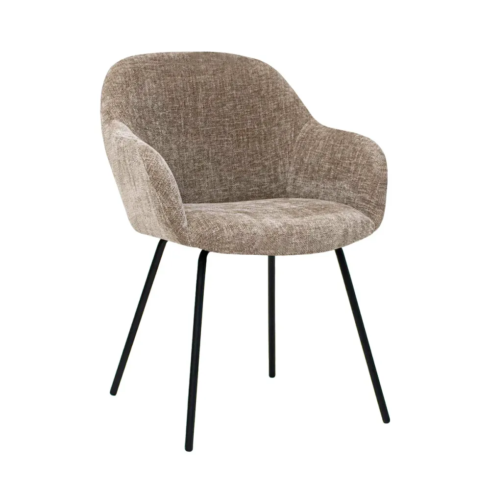 Kick eetkamerstoel Arda - Taupe KICK Collection