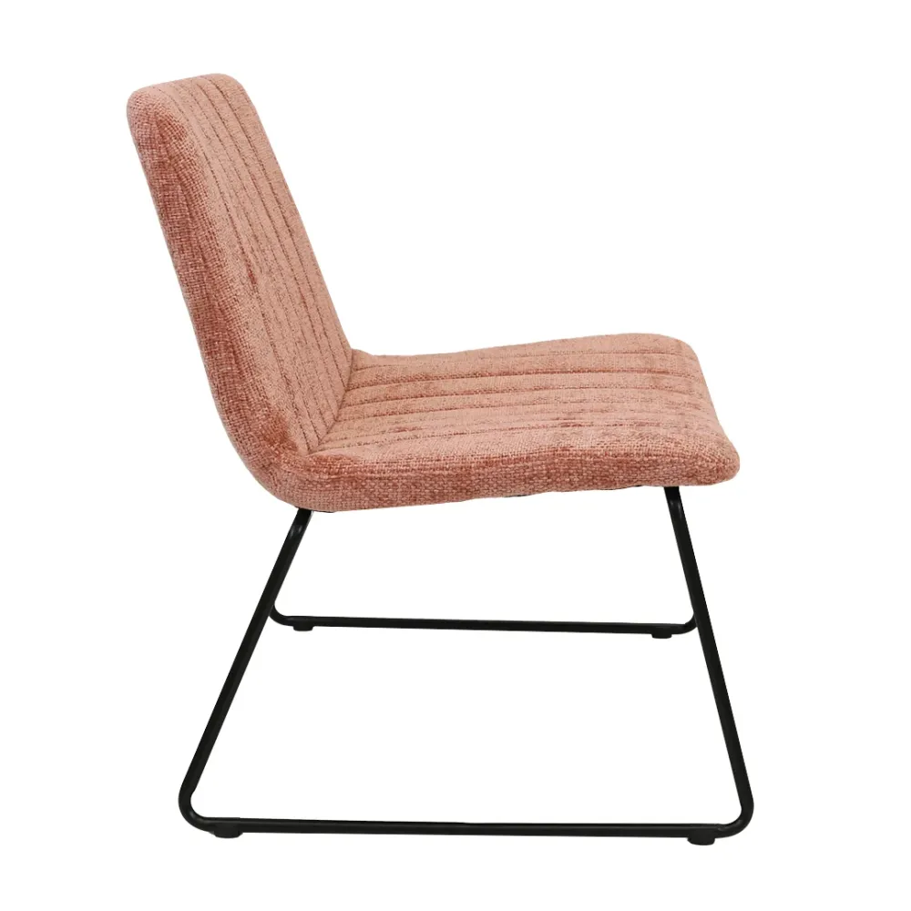 Kick fauteuil James - Roze KICK Collection