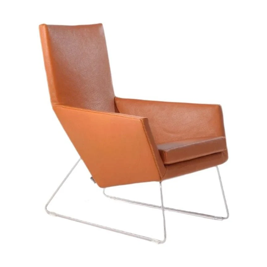 LABEL Vandenberg Don fauteuil leder Bruin