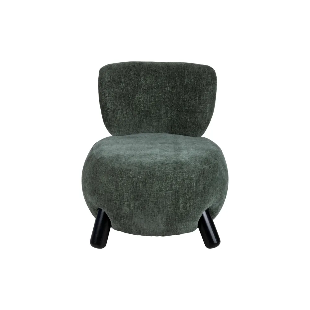 Leitmotiv stoel Busto - groen - 74x74x74cm