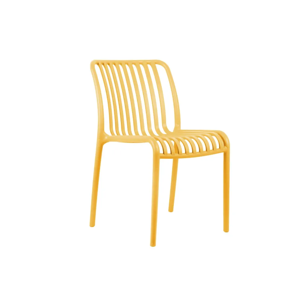 Leitmotiv stoel Glee - geel - 58x42x79cm