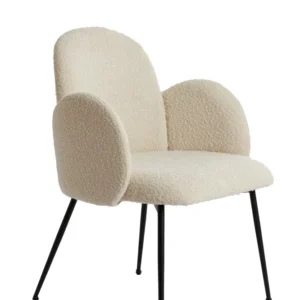 Light & Living eetkamerstoel CHIBA - 59x62x86cm - wit - Set van 2