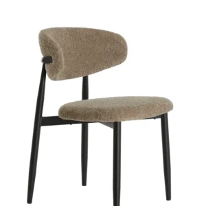 Light & Living eetkamerstoel ENIOLA - 54x52x76cm - bruin - Set van 2