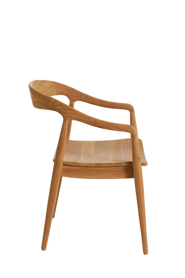Light & Living eetkamerstoel PALOS - 60x58x83cm - bruin
