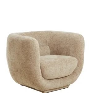 Light & Living stoel KIALY - 105x85x81cm - bruin