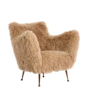 Light & Living stoel OLYSSA - 93x82x91 cm - bruin