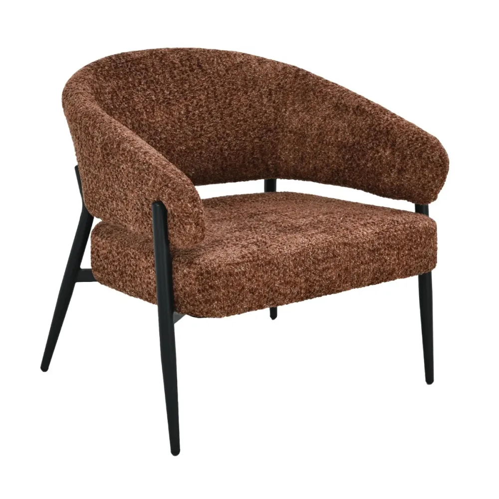 Livingfurn fauteuil Dilan Venga - rood - 72.5x73x75
