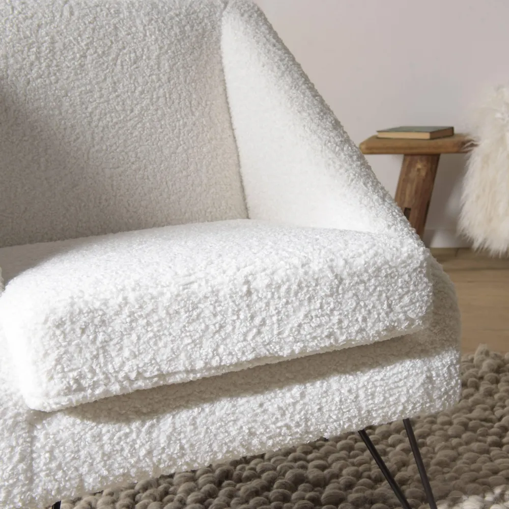 Fauteuil Agathe haarspeldpoten Macabane